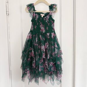 Zenzi Fairy Hem Smocked Dress 
Size XS 4/5